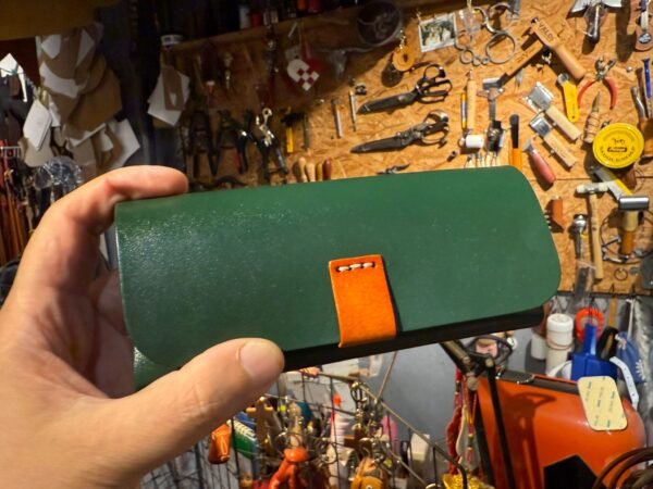 Hand stitch Vintage Style Eyeglass-Case