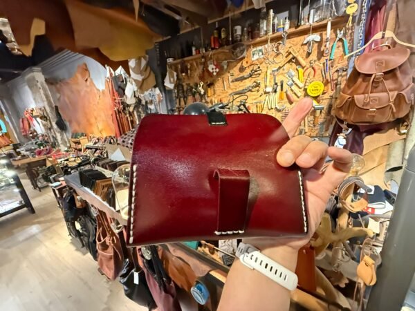 Hand stitch Vintage Style Eyeglass-Case