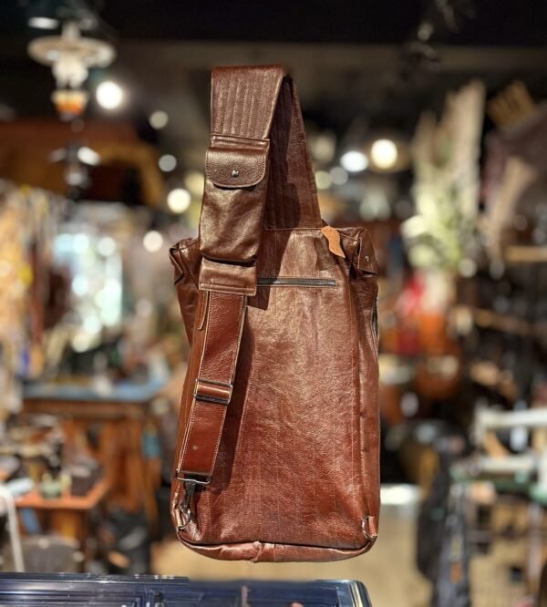 Full Leather Body Bag Crossbody Sling Bag