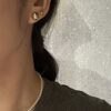 18K Yellow Gold 10mm Ball Stud Earring