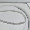 3.0-4.0mm Pearl Beaded Strand Necklace