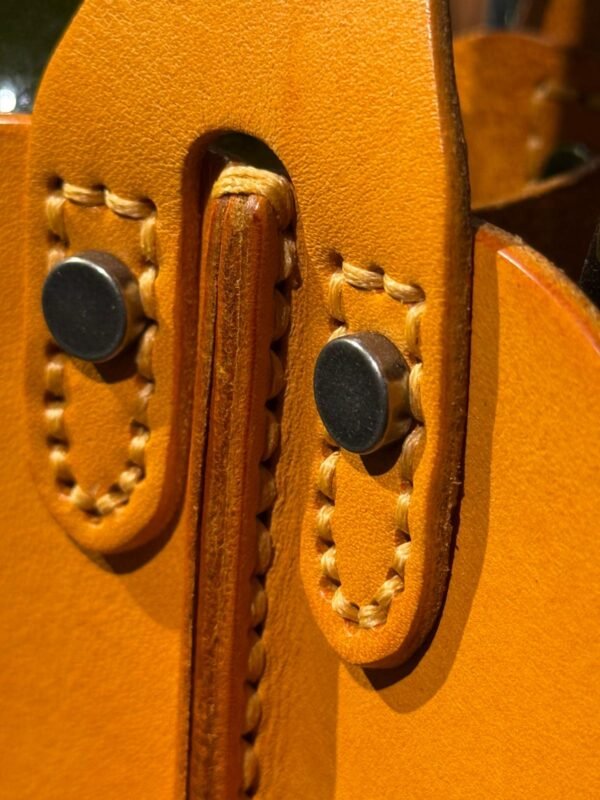 Leather Wine Bottle Carrier