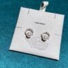 18K White Gold Pearl Diamond Stud Earring