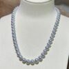7.0-7.5mm Japanese Akoya Pearl Strand Necklace,Pearl Beaded Strand Necklace