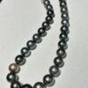 11-13mm Tahitian Pearl Strand Necklace,South Sea Pearl Beaded Strand Necklace